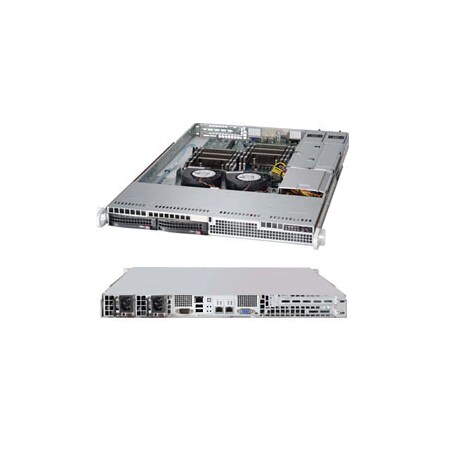 Supermicro 350W High-Efficiency Power Supply, 2X 3.5In Hot-Swap Sas/Sata, 2X 10Cm CSE-813LT-350CB